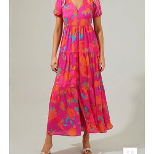 Sugarlips Constance Floral Monaco Maxi Dress
